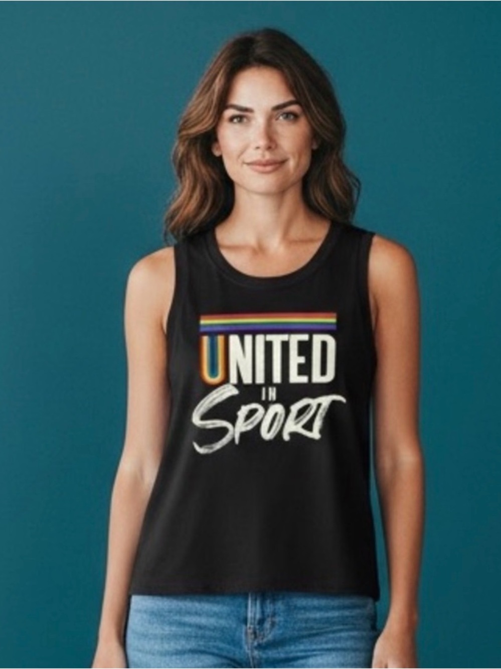 DSG PRIDE Cotton Sleeveless Workout Top